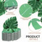 Palm Leaf Party Plates For Beach Summer Birthday Parties 4