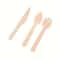 Eco Friendly Disposable Wooden Cutlery Set For Parties And Picnics 4