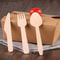 Eco Friendly Disposable Wooden Cutlery Set For Parties And Picnics 5