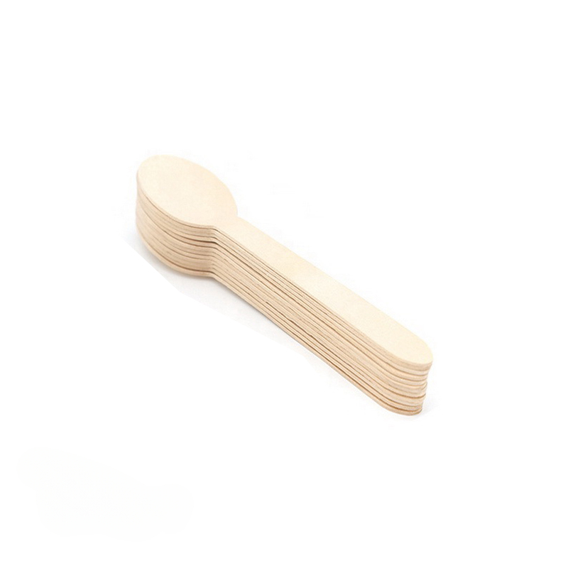 Eco Friendly Disposable Wooden Cutlery Set For Parties And Picnics 6