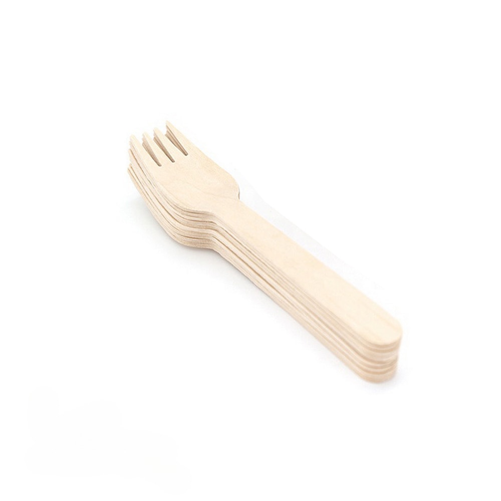Eco Friendly Disposable Wooden Cutlery Set For Parties And Picnics 8