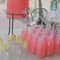 Pink Biodegradable Paper Straws for Parties, Weddings and Baby Showers