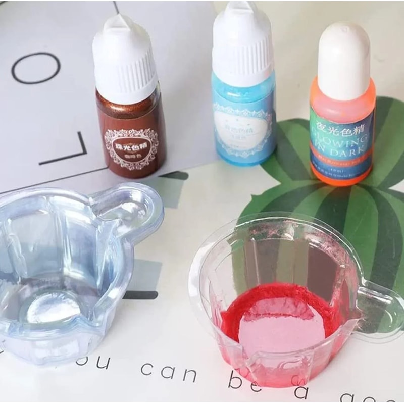 Premium Epoxy Resin Mixing Cups Set Disposable Resin Cups for DIY Craft Tools
