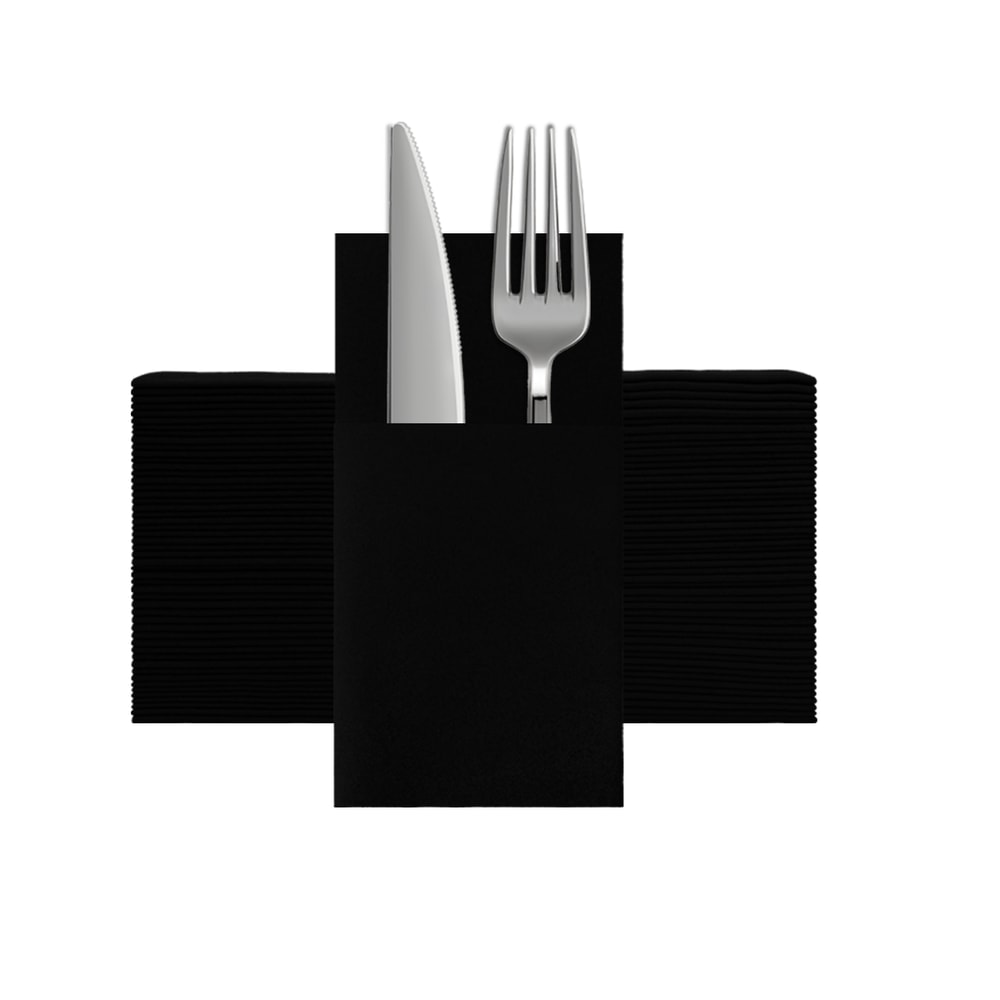 Dinner Napkins With Built In Flatware Pocket Elegant Disposable Table Napkins 7
