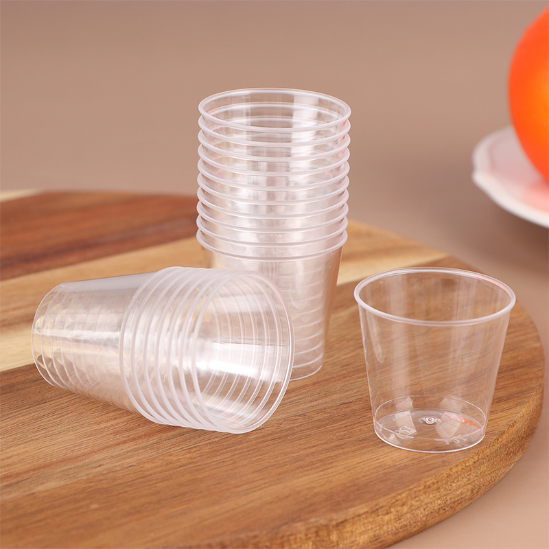 Disposable Dessert Cups Mini Clear Tasting Cups For Parties 1