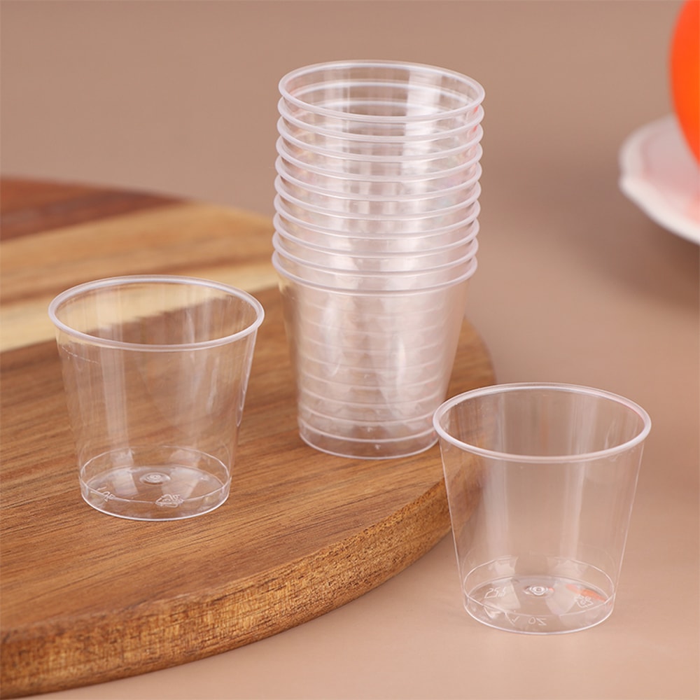 Disposable Dessert Cups Mini Clear Tasting Cups For Parties 4