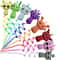 Fun Mixed Cartoon Party Drinking Straws for Kids Events & Themed Beverages