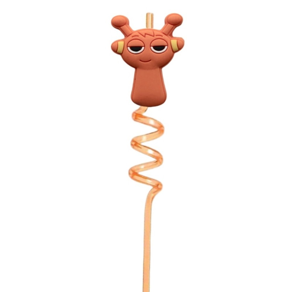 Fun Mixed Cartoon Party Drinking Straws for Kids Events & Themed Beverages