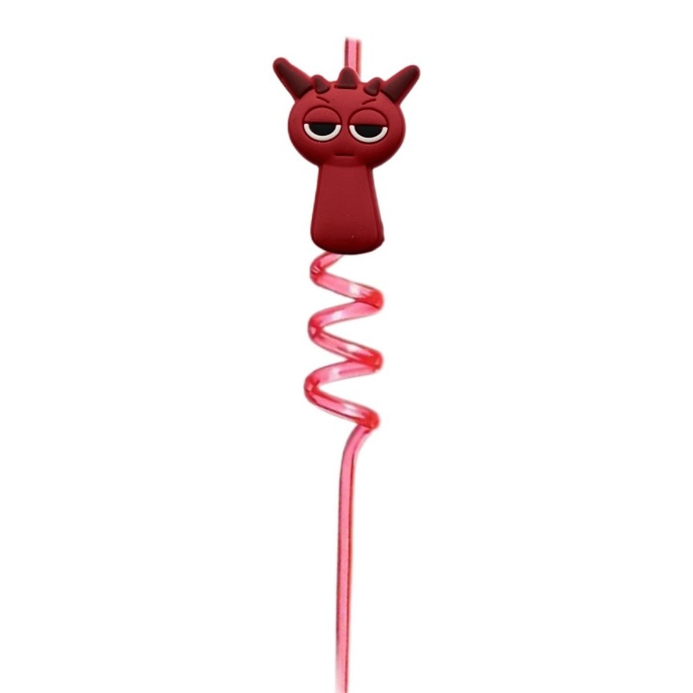 Fun Mixed Cartoon Party Drinking Straws for Kids Events & Themed Beverages