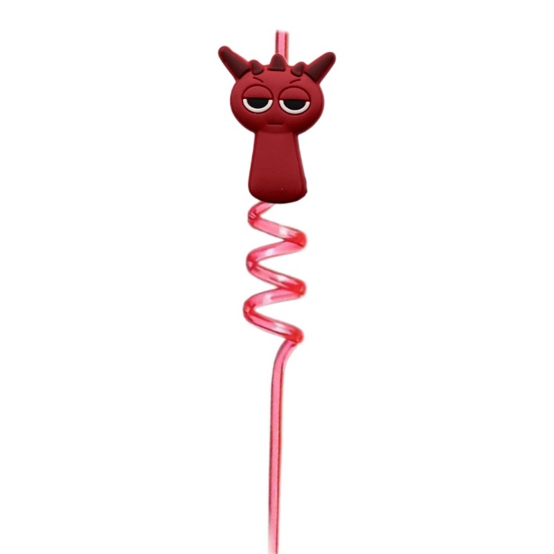 Fun Mixed Cartoon Party Drinking Straws for Kids Events & Themed Beverages