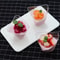 Premium Disposable Plastic Dessert Cups Clear Twist Triangle Dessert Cups