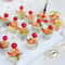Premium Disposable Plastic Dessert Cups Clear Twist Triangle Dessert Cups