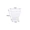 Dessert Cups Clear Trapezoid Mini Party Dessert Containers 4