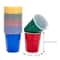 Colorful Disposable Aviation Cups For Parties Juice Travel And Everyday Drinks 2