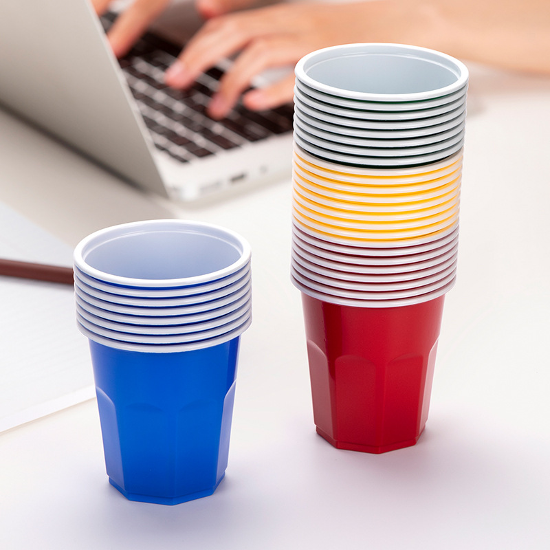 Colorful Disposable Aviation Cups For Parties Juice Travel And Everyday Drinks 3