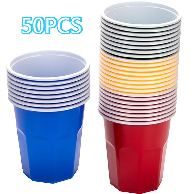 Colorful Disposable Aviation Cups For Parties Juice Travel And Everyday Drinks 6