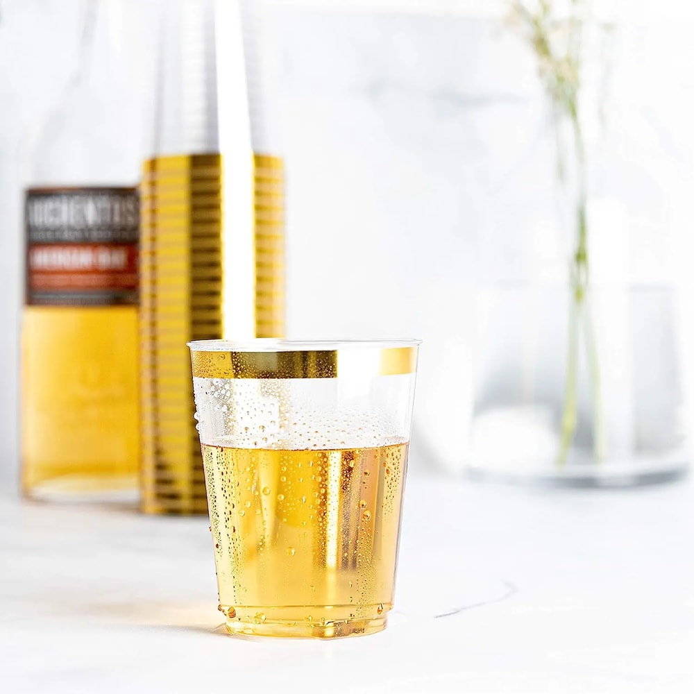 Premium Disposable Party Cups Plastic Tumblers For Events Drinks 3