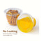 Disposable Clear Plastic Cups with Lids Party & Picnic Drinkware