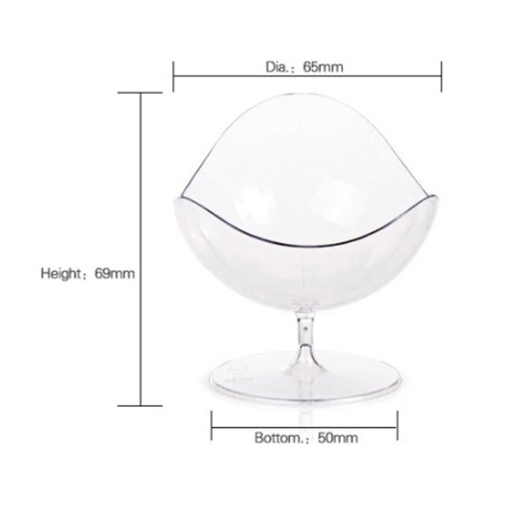 Clear Disposable Dessert Cups for Parties Weddings Mousse Ice Cream
