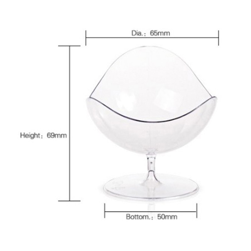 Clear Disposable Dessert Cups for Parties Weddings Mousse Ice Cream
