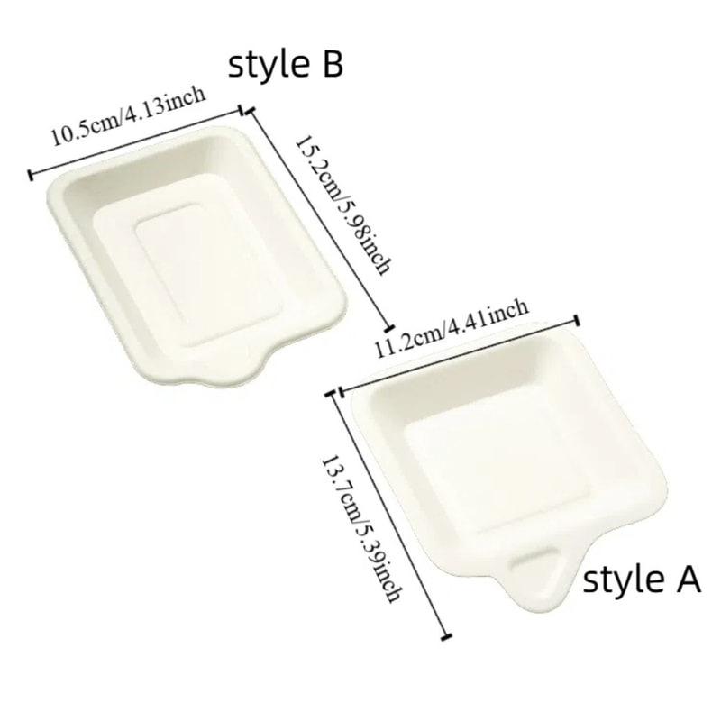 Biodegradable Disposable Paper Plates Thick Compostable Party Plates 5