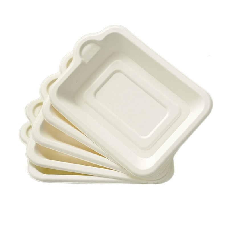 Biodegradable Disposable Paper Plates Thick Compostable Party Plates 7