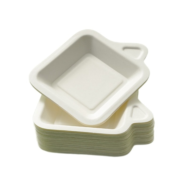 Biodegradable Disposable Paper Plates Thick Compostable Party Plates 6