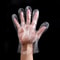 Disposable Transparent Plastic Gloves for Food Prep Waterproof Gloves Protection