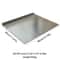 Stainless Steel Folding Chopping Board Double Sided L Shaped Kitchen Prep Board