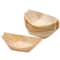 Disposable Wooden Serving Trays Pine Wood Food Boats for Catering & Parties