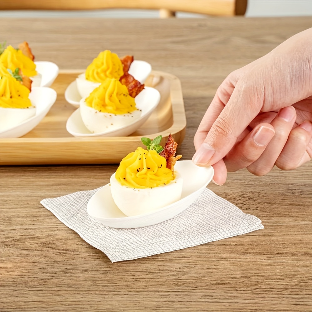 Disposable Tasting Plates Compostable Microwavable & Freezable