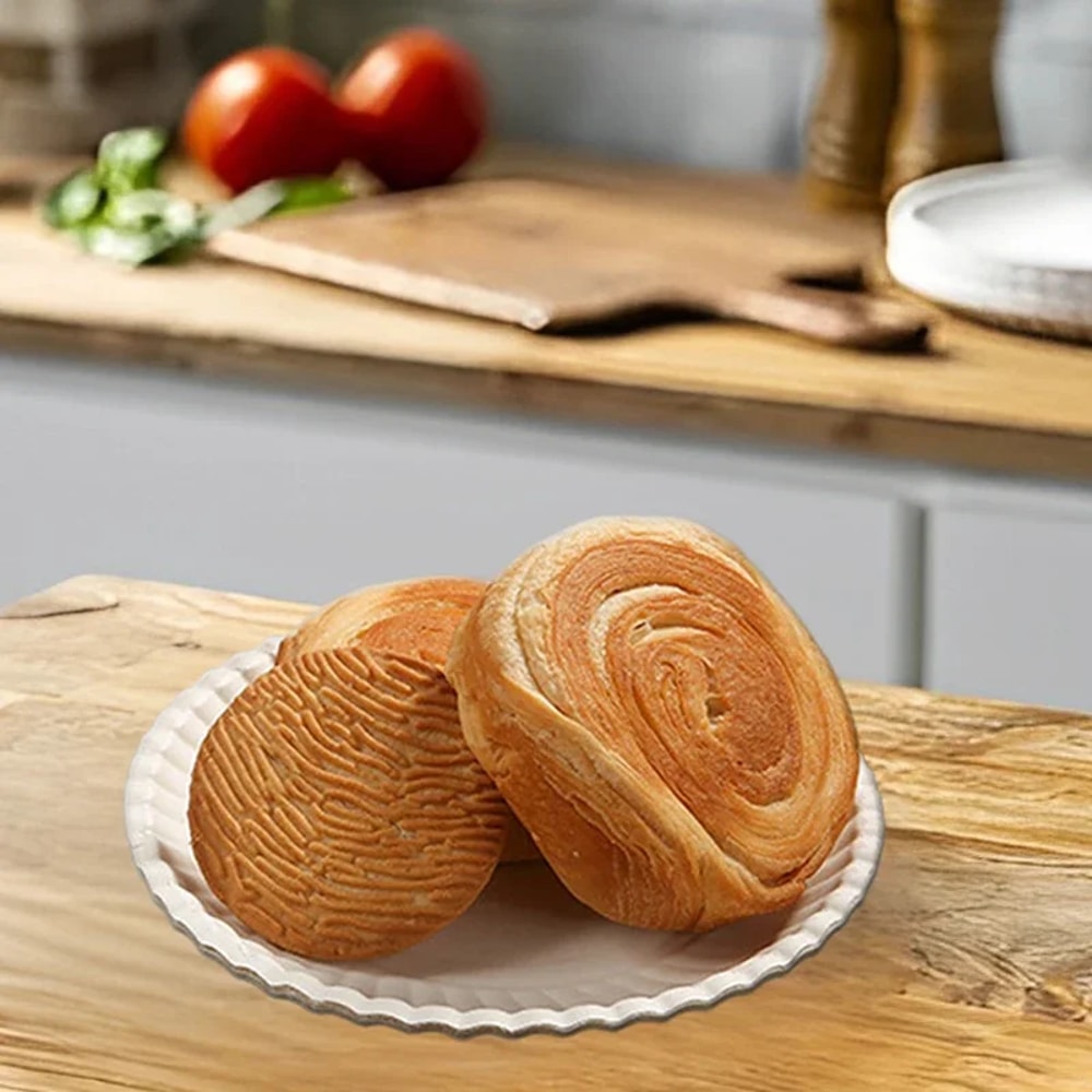 Premium Party & Disposable Paper Plates Rectangular & Round Cake Serving Trays