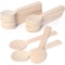 Mini Wooden Spoons for Desserts Parties Weddings and Camping