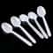 Disposable Plastic Spoons for Ice Cream and Party Tableware