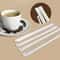 Disposable Three Hole Coffee Straw Stirrer Sticks For Hot And Cold Drinks 0