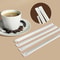 Disposable Three Hole Coffee Straw Stirrer Sticks For Hot And Cold Drinks 0