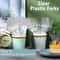 Clear Transparent Disposable Forks for Dessert, Fruit and Party Serving