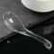 Clear Plastic Soup Spoons Disposable Dessert and Party Serving Set