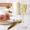 Clear Plastic Toast Flutes Disposable Champagne Glasses For Weddings 2