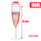 Clear Plastic Toast Flutes Disposable Champagne Glasses For Weddings 5