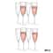 Clear Plastic Toast Flutes Disposable Champagne Glasses For Weddings 6