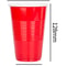 Premium Disposable Party Cups Red Party Cups for Events & Gatherings