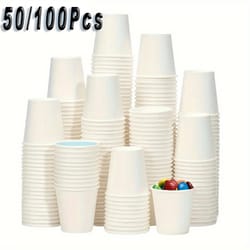 mini disposable paper tasting cups for coffee juice candy