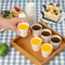 Mini Disposable Paper Tasting Cups for Coffee Juice Candy