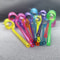 Premium Mermaid Tail Spiral Drink Straws Reusable Party & Beach Drink Decorations