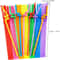 Flexible Disposable Straws for Party Drinks and Everyday Beverages
