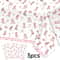 Pink Bow Cowgirl Birthday Tablecloth For Girls Western Party Decorations 6
