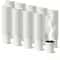 Disposable White Paper Cups For Coffee Juice Parties Hot And Cold Drink Cups 0