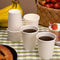 Disposable White Paper Cups For Coffee Juice Parties Hot And Cold Drink Cups 3