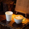 Disposable White Paper Cups For Coffee Juice Parties Hot And Cold Drink Cups 4